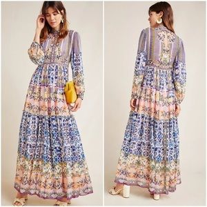 Anthropologie Anastasia maxi dress Bhanuni by Jyoti